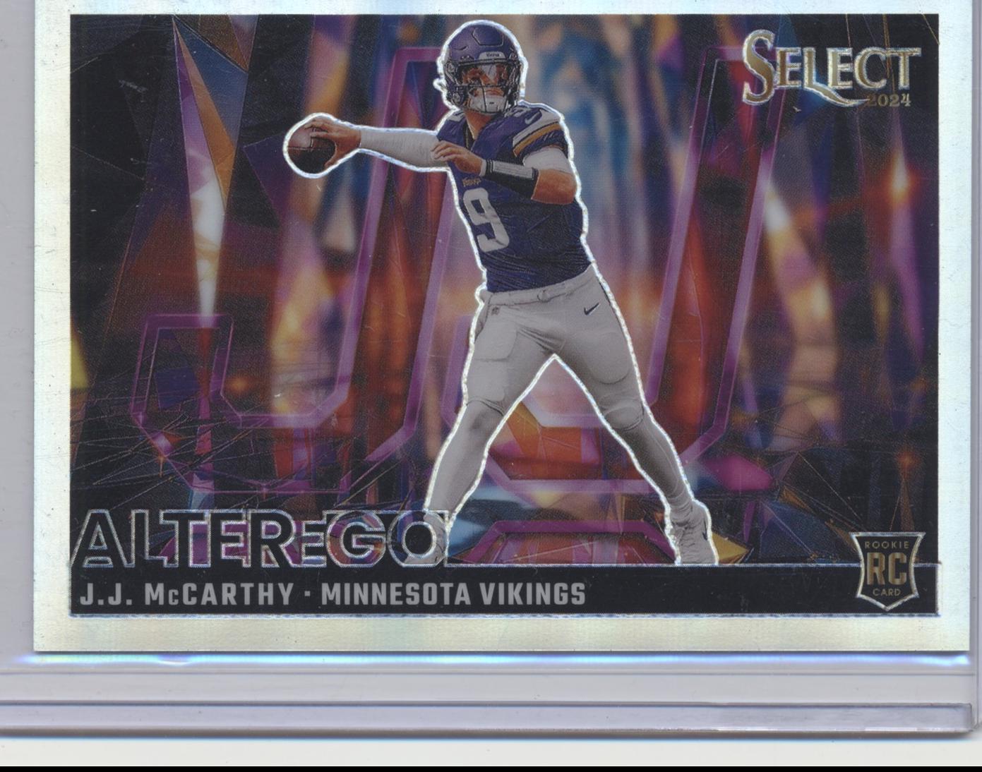 J.J. McCarthy [Black Prizm] #24