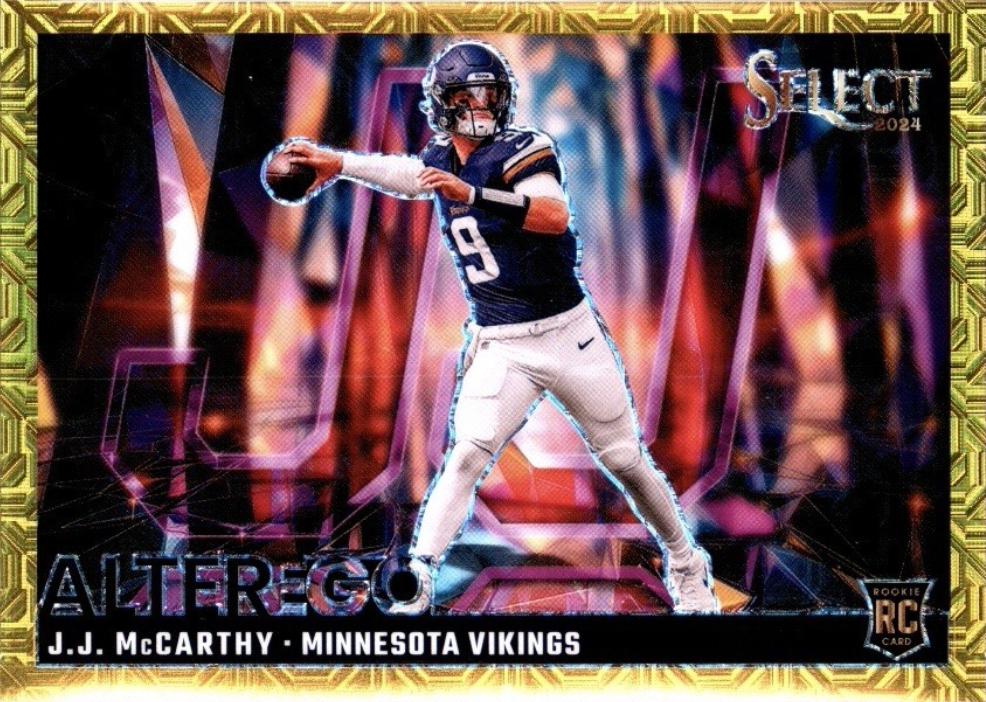 J.J. McCarthy [Gold Prizm] #24