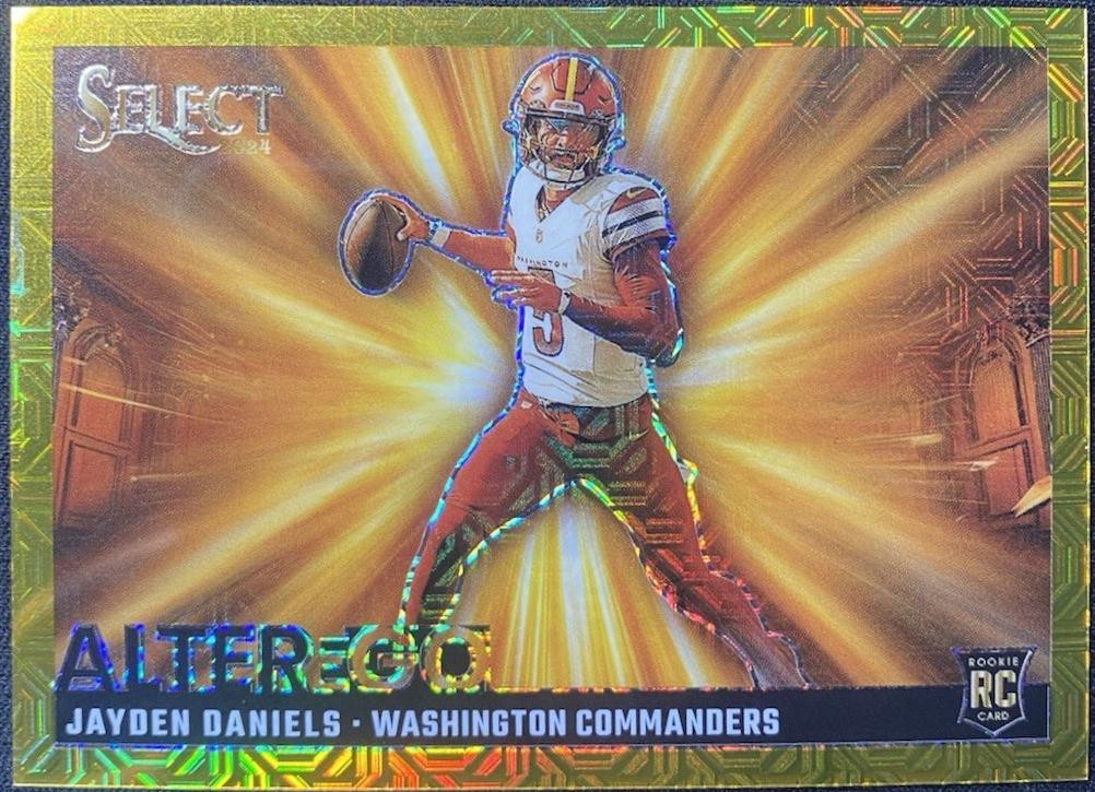 Jayden Daniels [Gold Prizm] #18