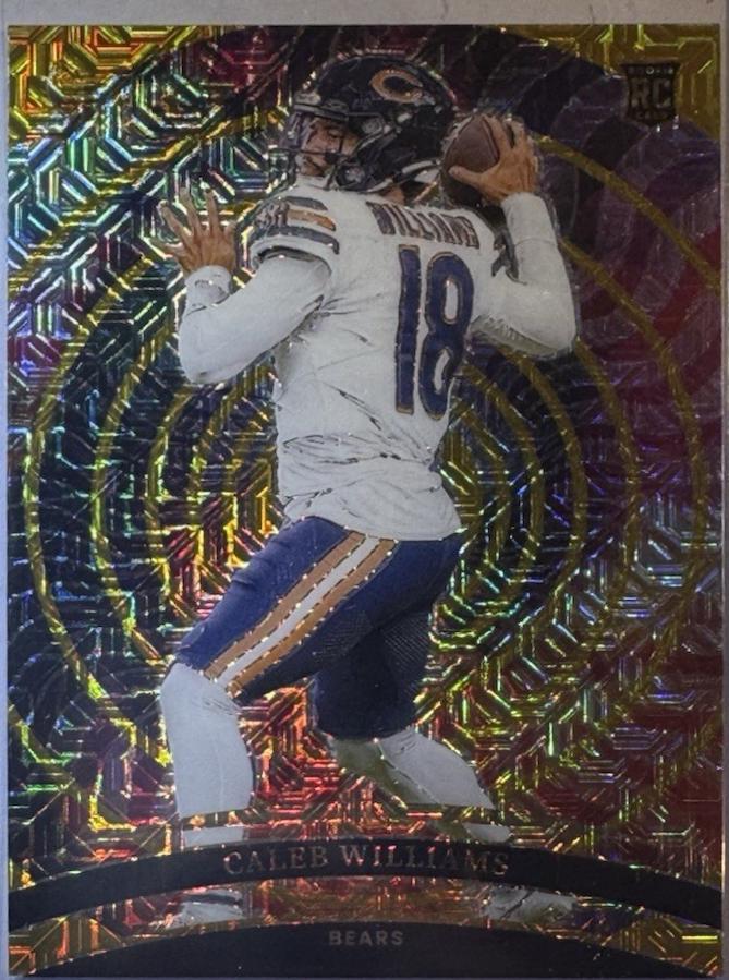 Caleb Williams [Gold Prizm] #2