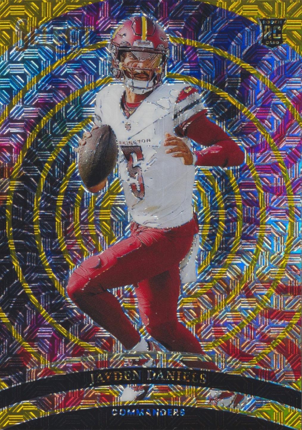 Jayden Daniels [Gold Prizm] #1