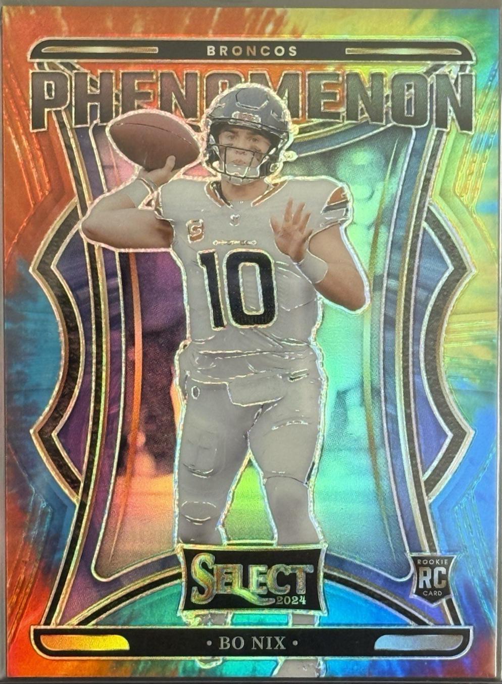 Bo Nix [Tie-Dye Prizm] #4