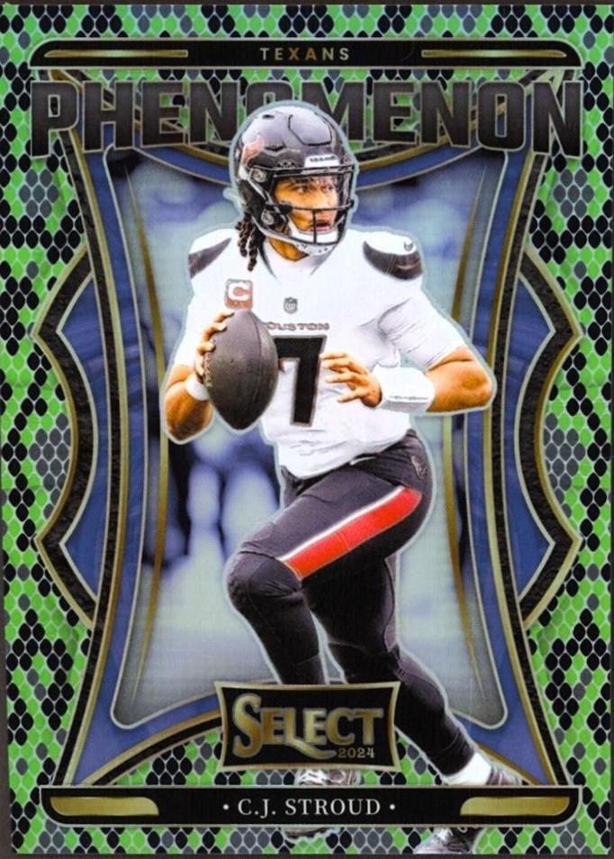 C.J. Stroud [Green Black Snakeskin Prizm] #18