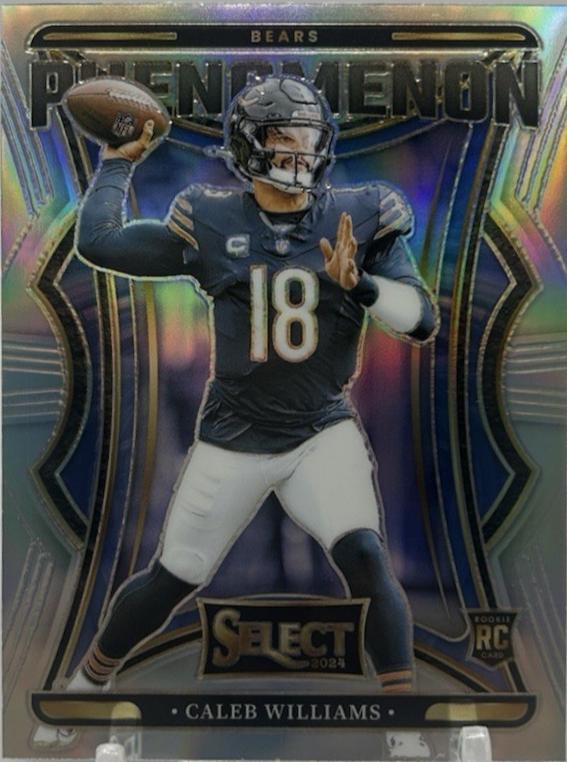 Caleb Williams [Zebra Prizm] #1