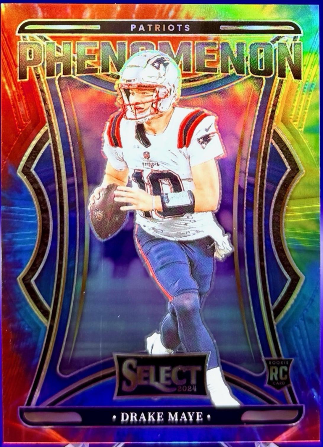 Drake Maye [Tie-Dye Prizm] #3