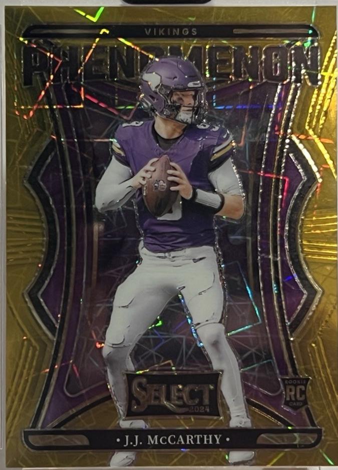 J.J. McCarthy [Gold Prizm] #6