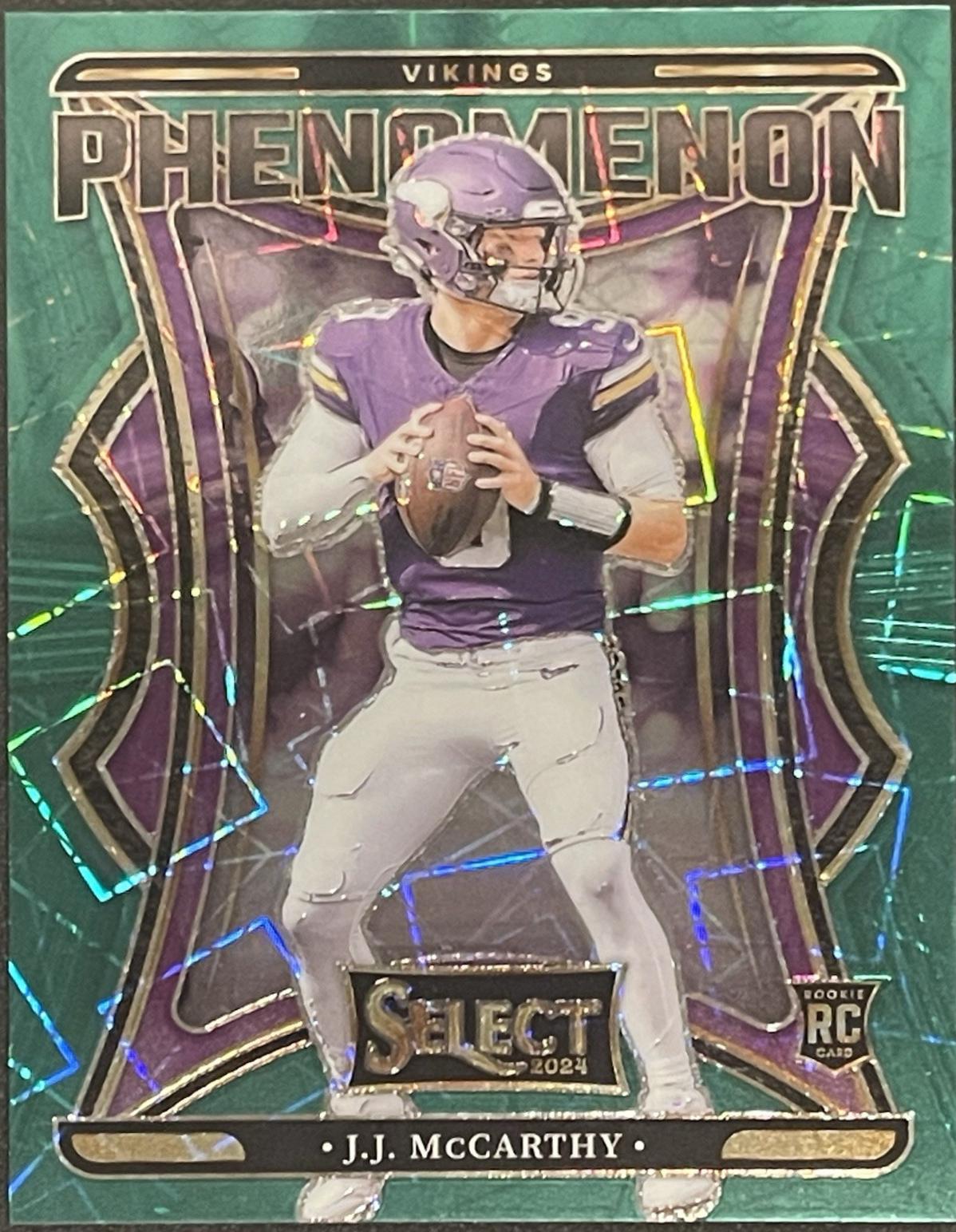J.J. McCarthy [Green Prizm] #6