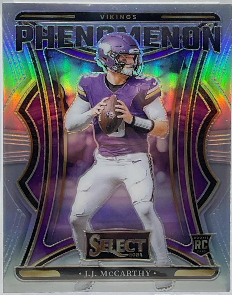 J.J. McCarthy [Zebra Prizm] #6