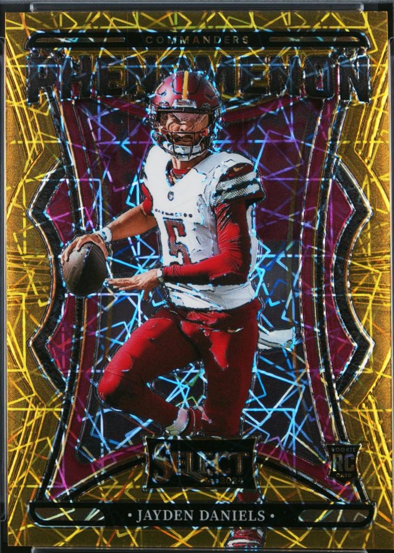 Jayden Daniels [Gold Prizm] #2