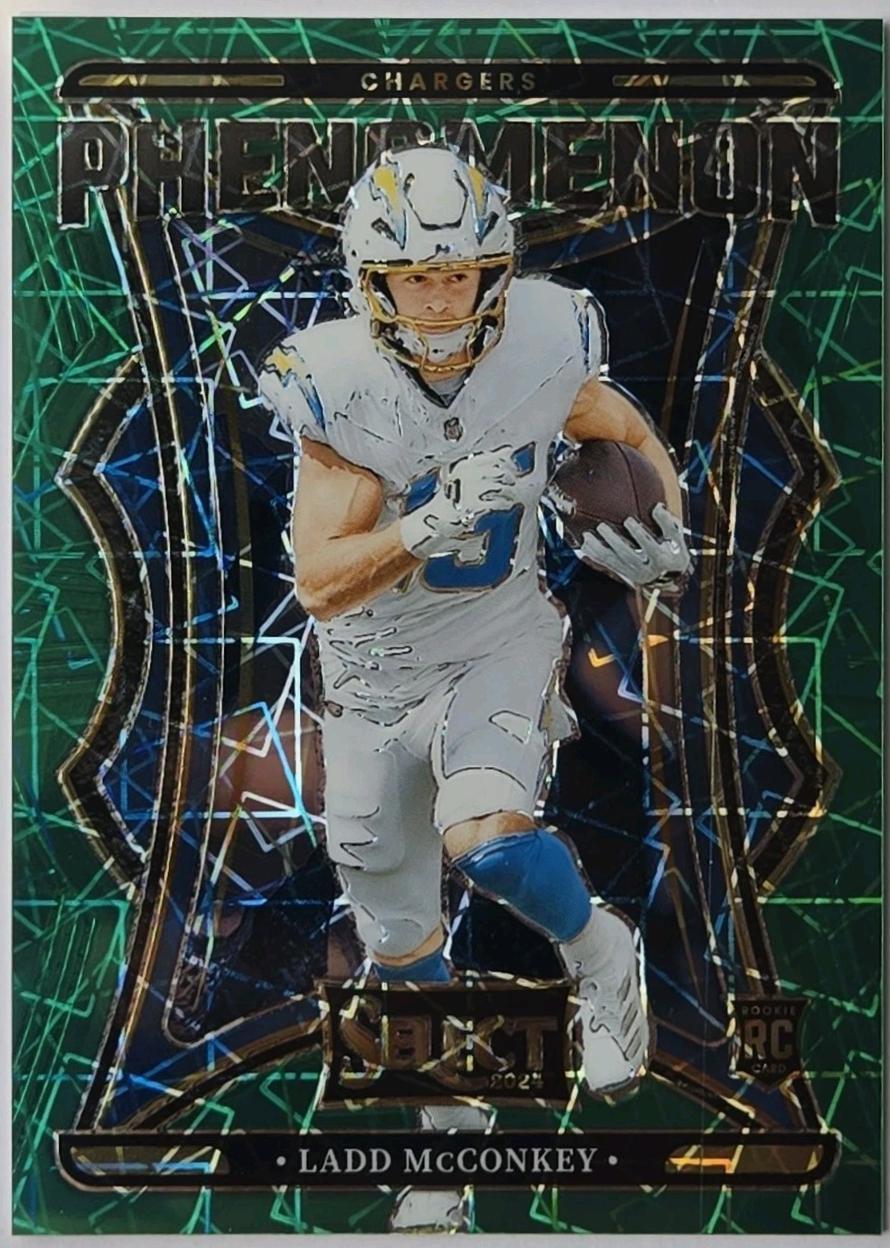 Ladd McConkey [Green Prizm] #13