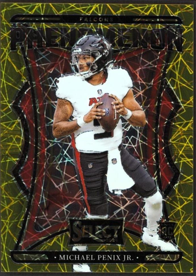 Michael Penix Jr. [Gold Prizm] #5