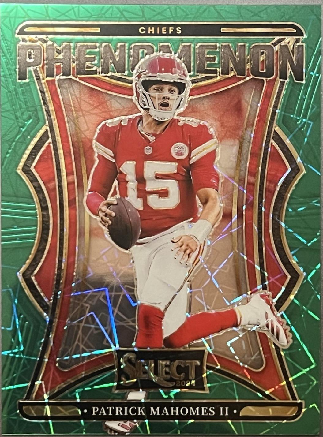 Patrick Mahomes II [Green Prizm] #17