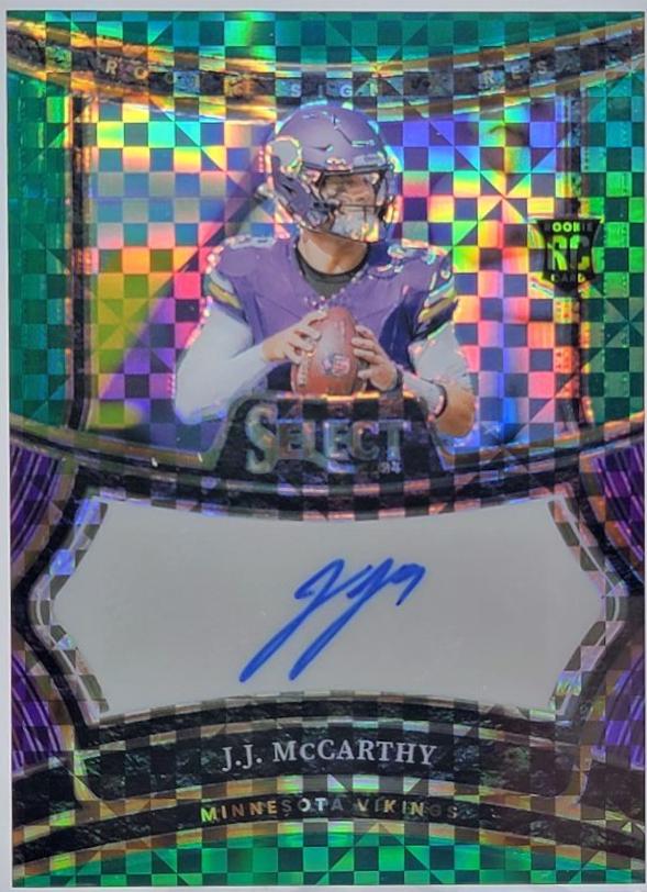 J.J. McCarthy [Green] #RSP-JMY