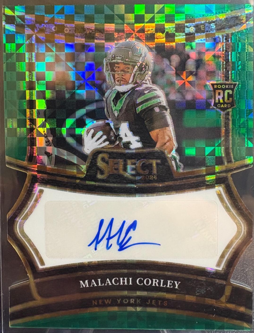 Malachi Corley [Green Die-Cut] #RSP-MCY