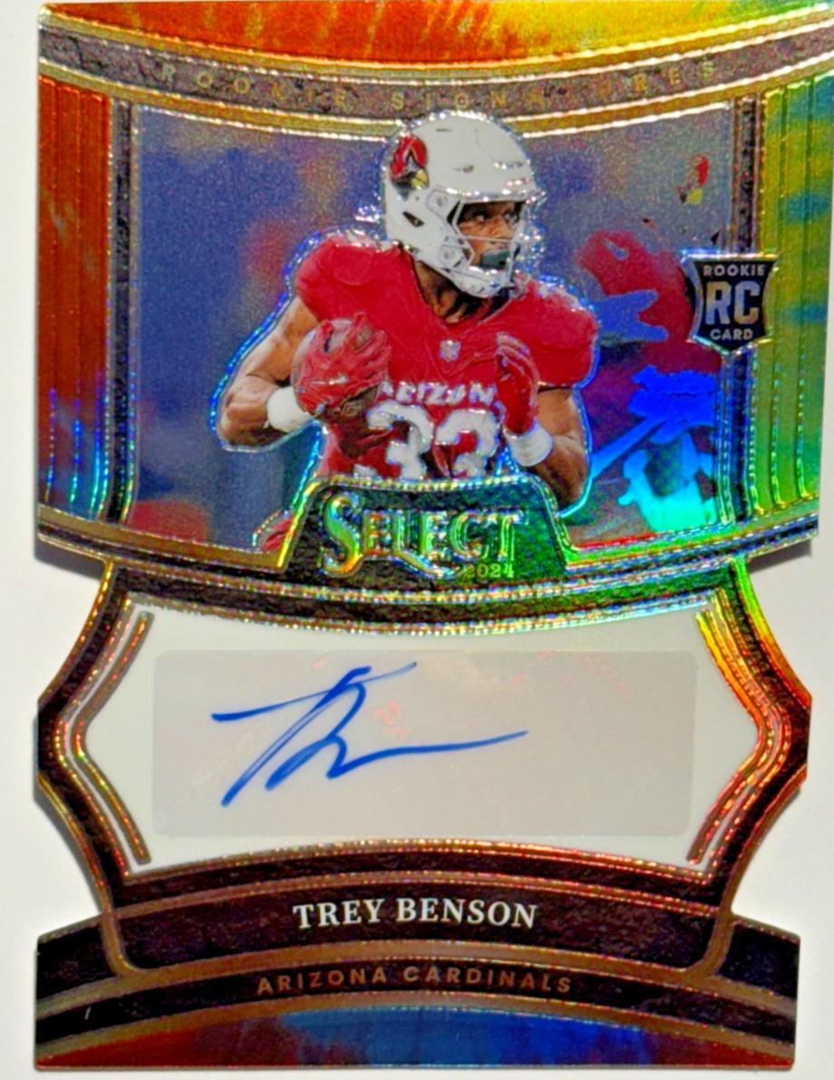 Trey Benson [Tie-Dye Die-Cut] #RSP-TBN