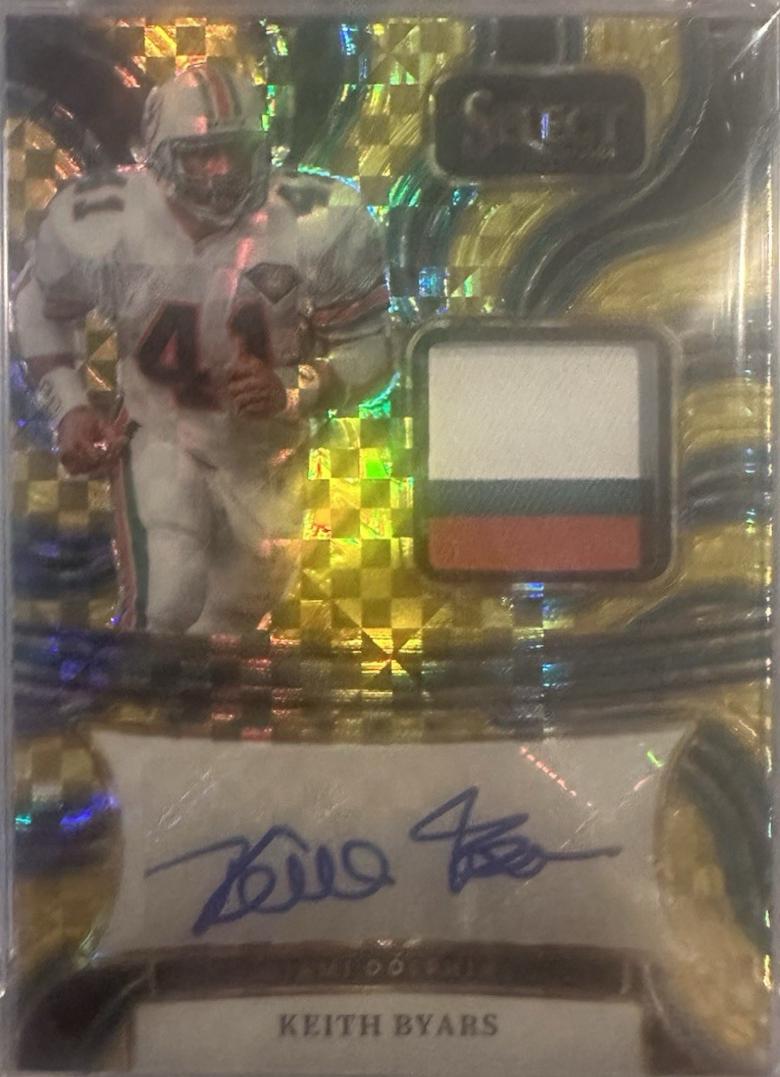 Keith Byars [Gold] #SM-KBS