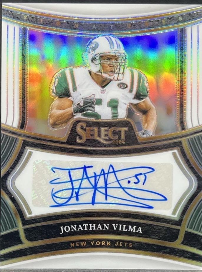 Jonathan Vilma [White] #SP-JVA
