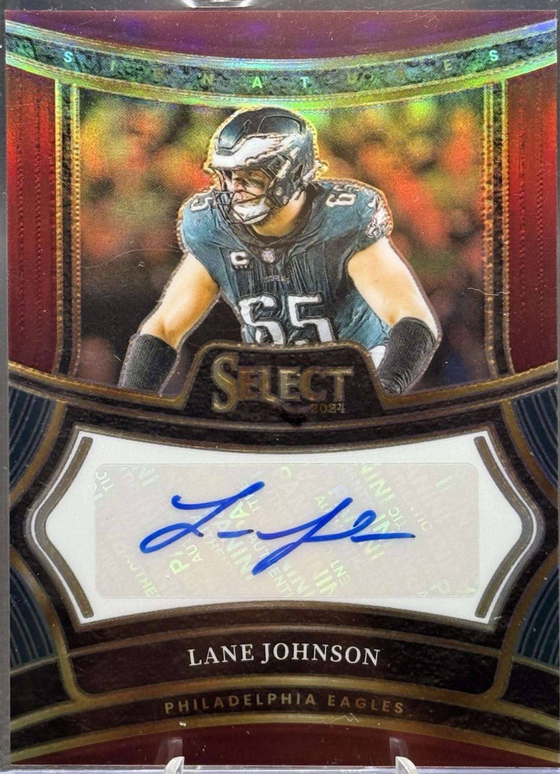 Lane Johnson [Maroon] #SP-LJN
