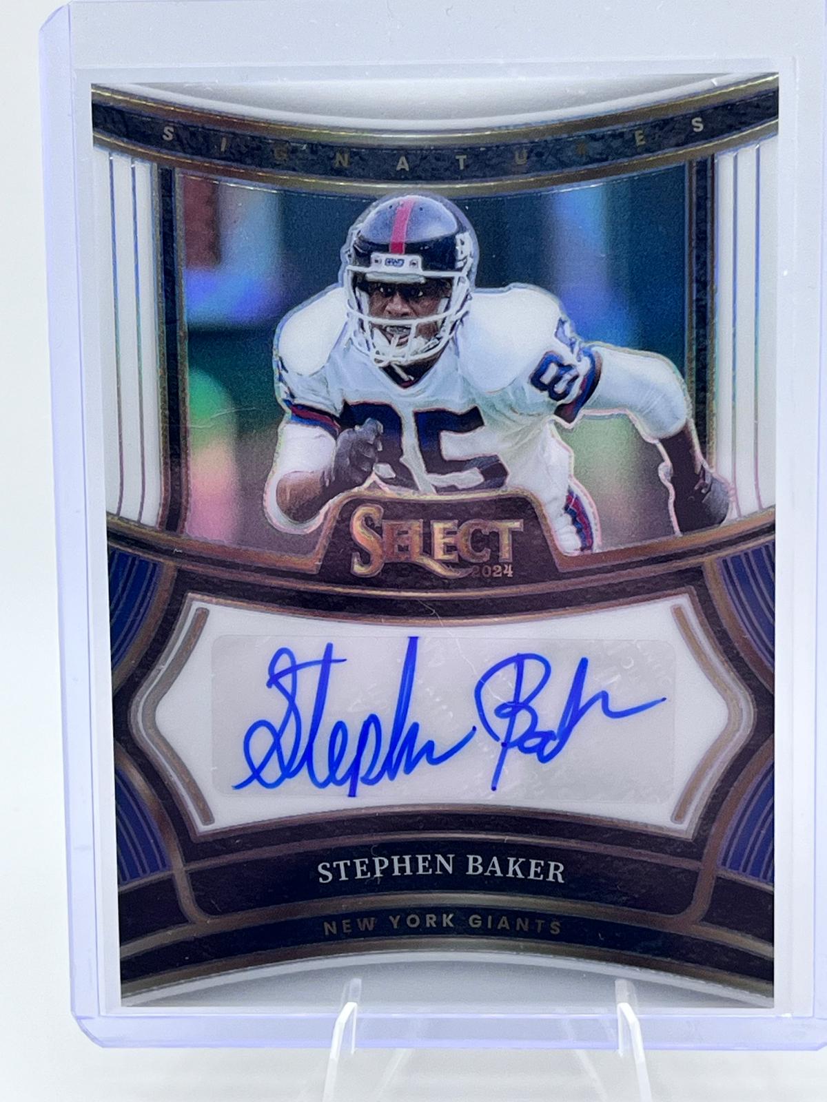 Stephen Baker [White] #SP-SBR