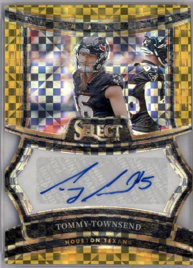Tommy Townsend [Gold Die-Cut] #SP-TTD