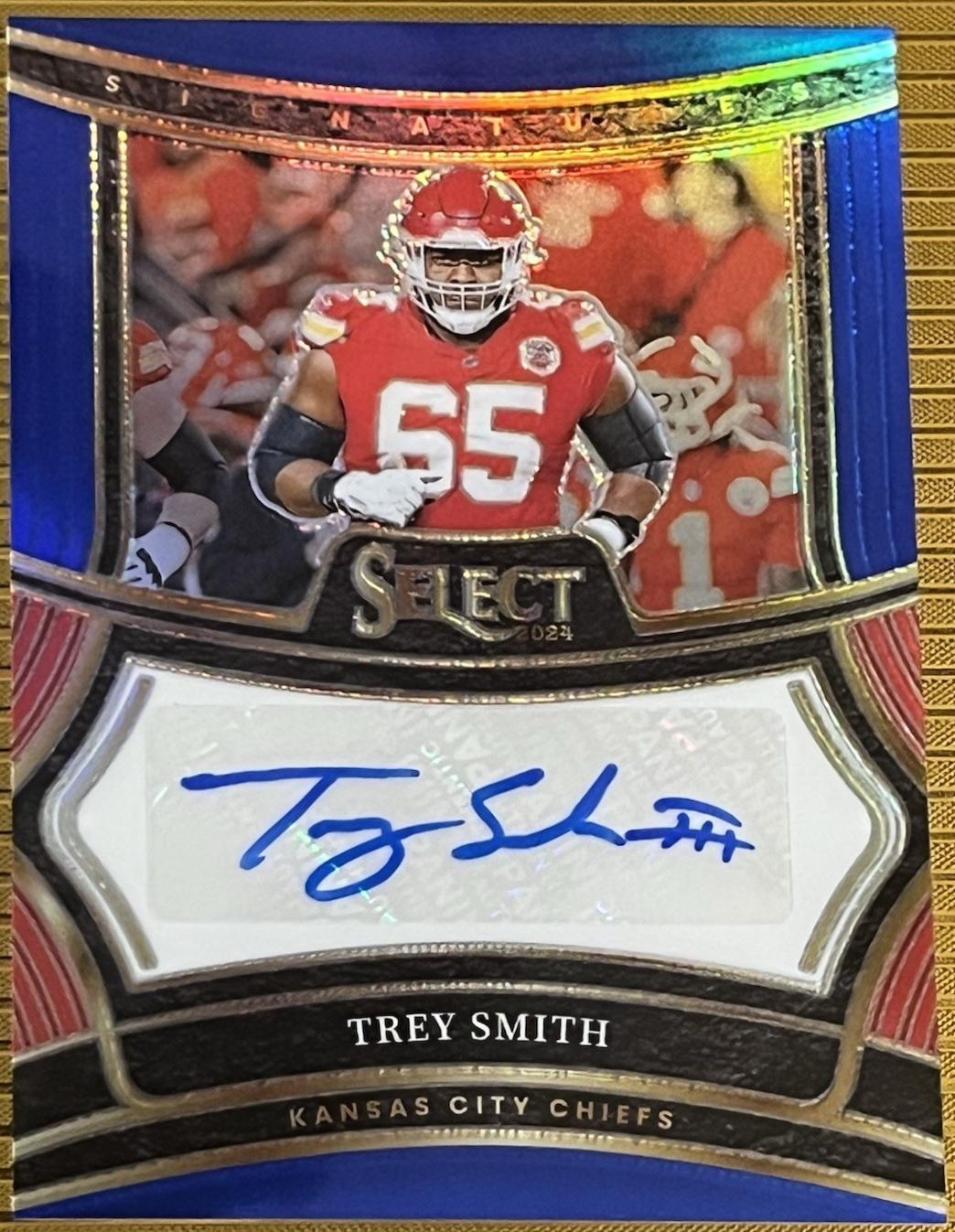 Trey Smith [Blue] #SP-TSH