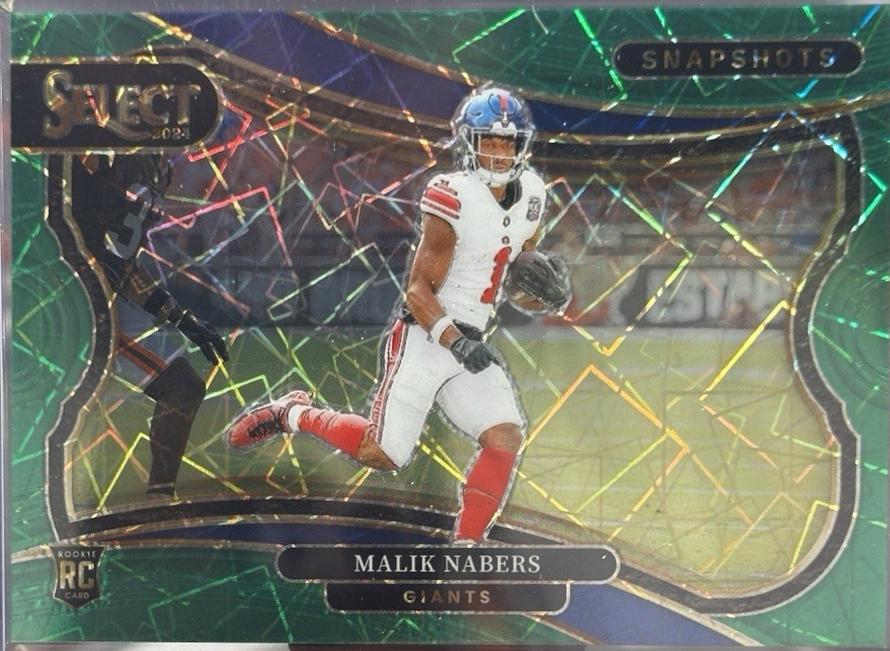 Malik Nabers [Green] #18