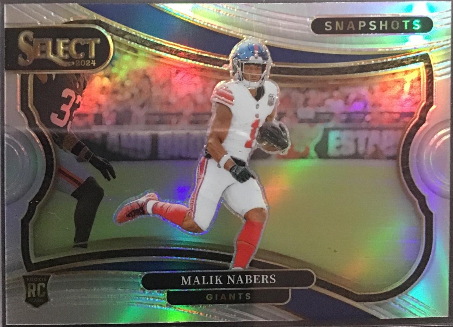 Malik Nabers [Silver] #18