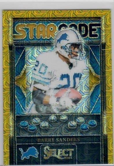 Barry Sanders [Gold Prizm] #2