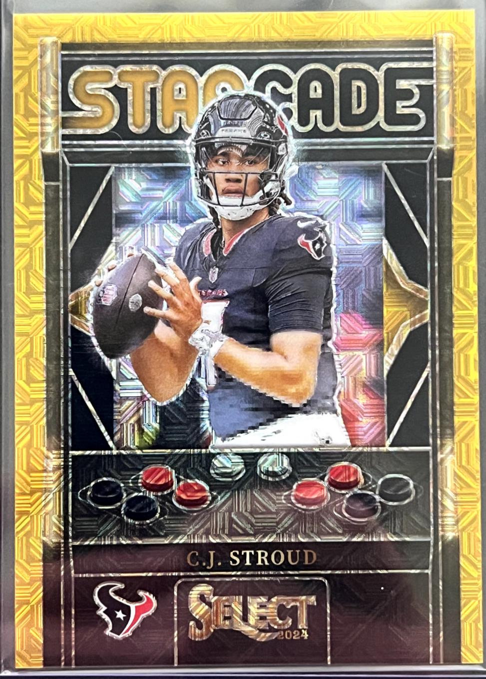 C.J. Stroud [Gold Prizm] #20