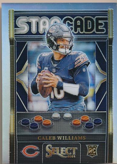 Caleb Williams [Black Prizm] #10