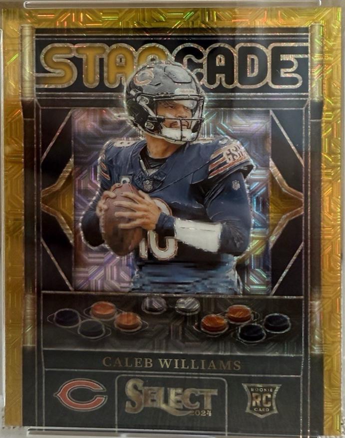 Caleb Williams [Gold Prizm] #10