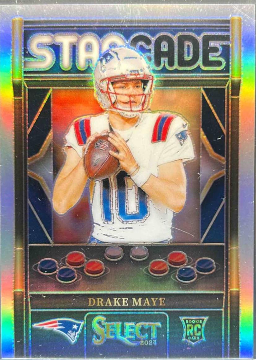Drake Maye [Black Prizm] #11