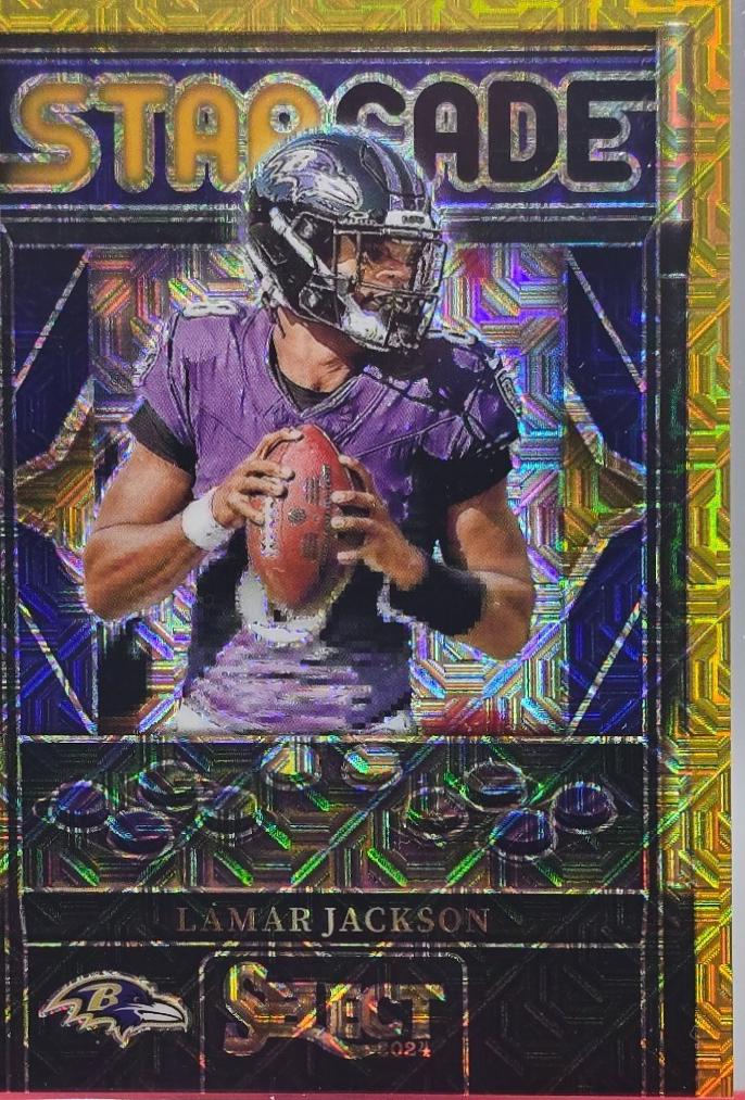 Lamar Jackson [Gold Prizm] #23