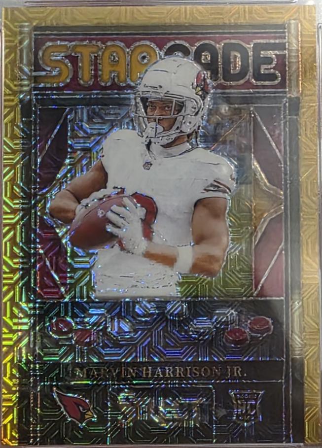 Marvin Harrison Jr. [Gold Prizm] #14