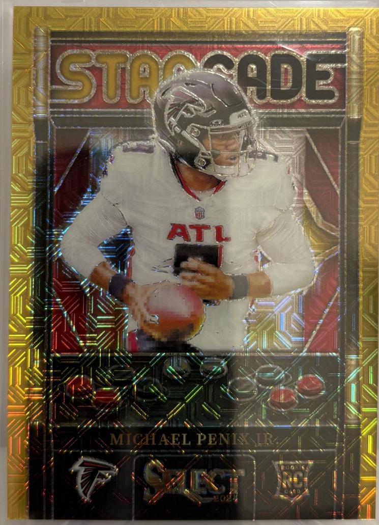 Michael Penix Jr. [Gold Prizm] #15