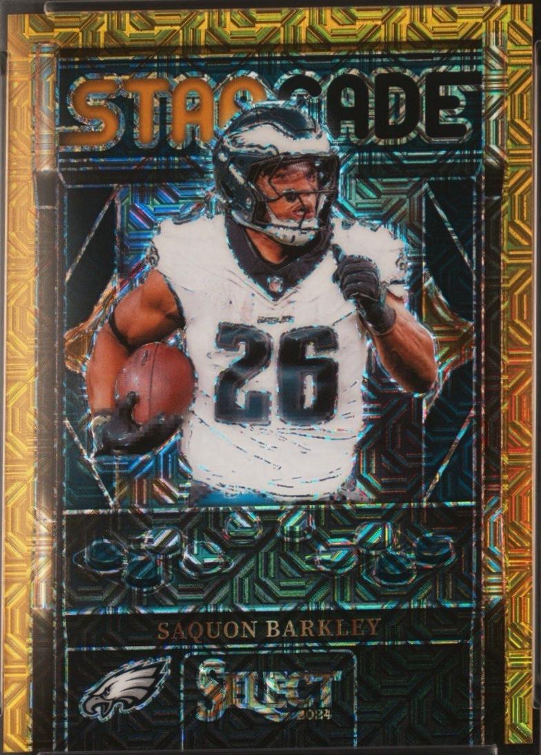 Saquon Barkley [Gold Prizm] #25