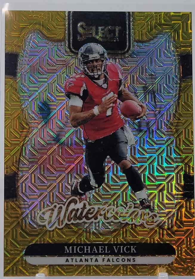 Michael Vick [Gold Prizm] #7