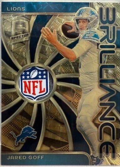 Jared Goff [NFL Shield Laundry Tags Gold] #BRI-JGF