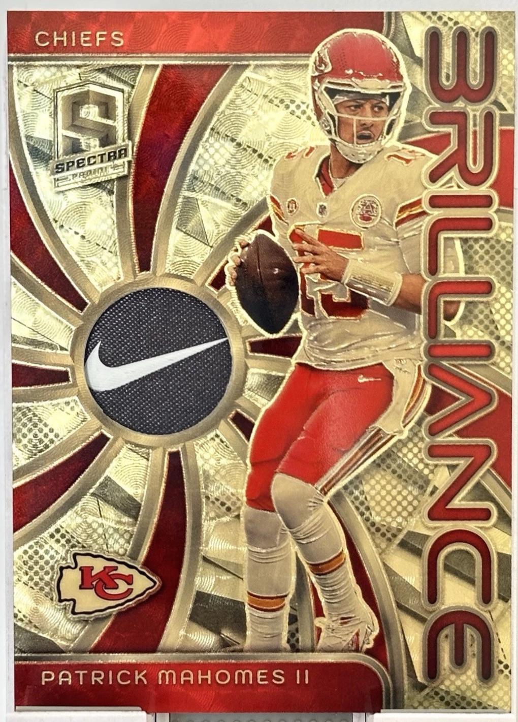 Patrick Mahomes II [Nike Swoosh Laundry Tags Gold] #BRI-PMS