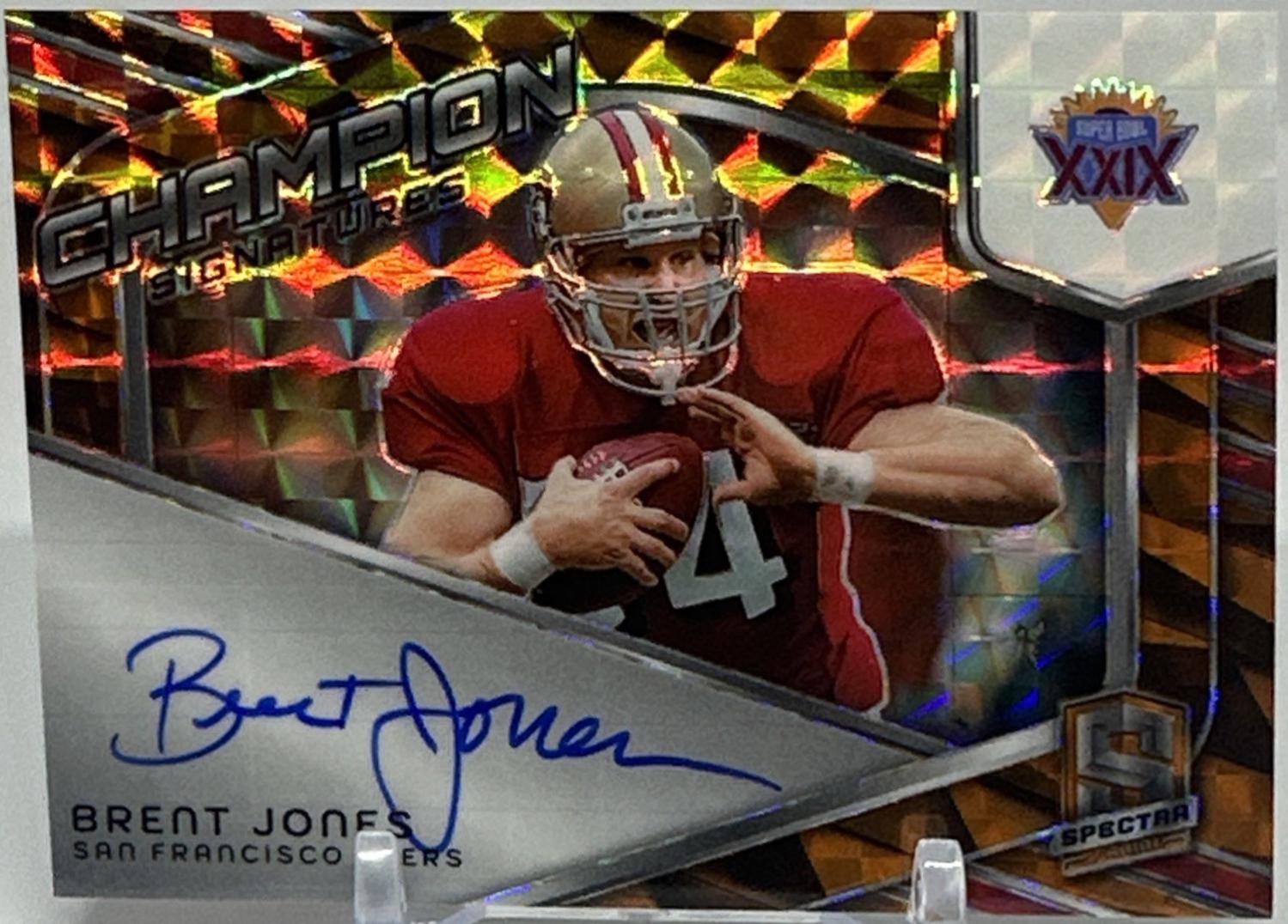 Brent Jones [Gold] #CS-BJS
