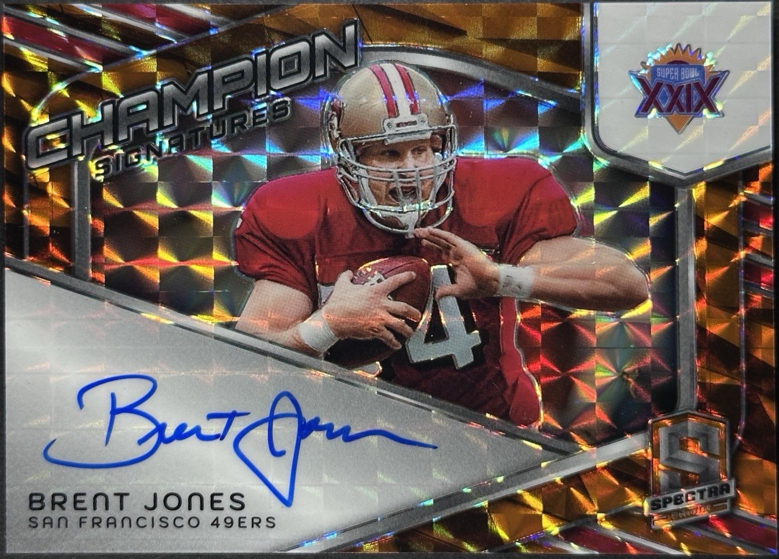 Brent Jones [Neon Orange] #CS-BJS
