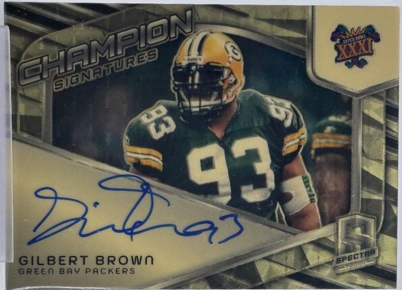 Gilbert Brown [Gold] #CS-GBN