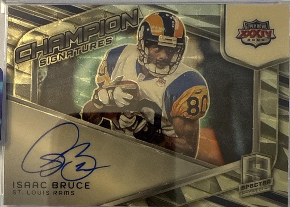 Isaac Bruce [Gold] #CS-IBE