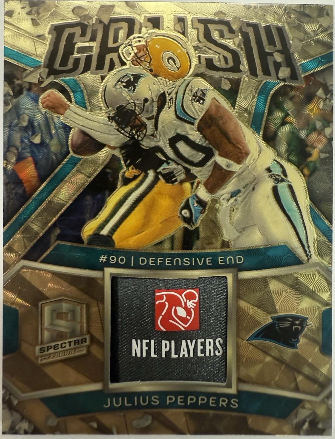 Julius Peppers [Gold] #CRU-JPS