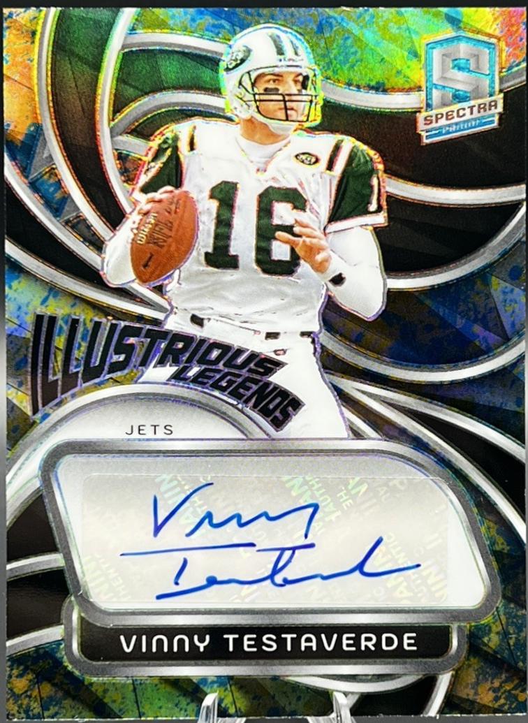 Vinny Testaverde [Neon Splatter] #IL-VTE
