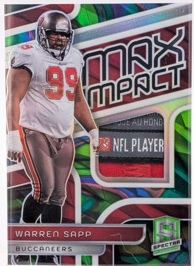 Warren Sapp [Marble Neon] #MI-WAP