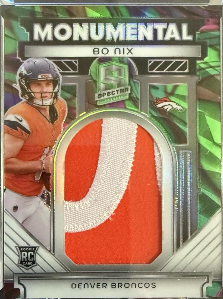 Bo Nix [Marble Neon] #MM-BNX