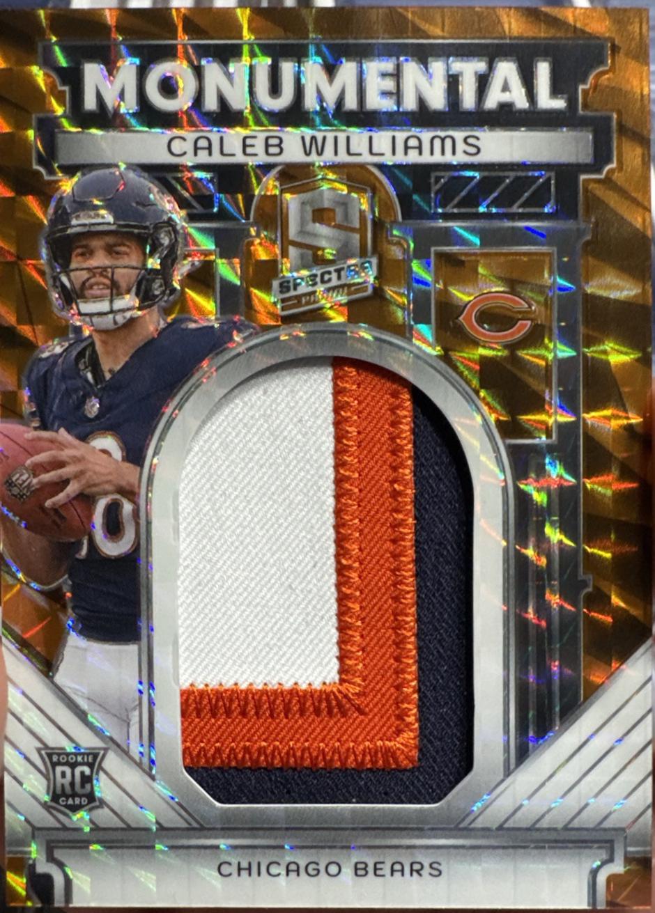 Caleb Williams [Orange Neon] #MM-CWS