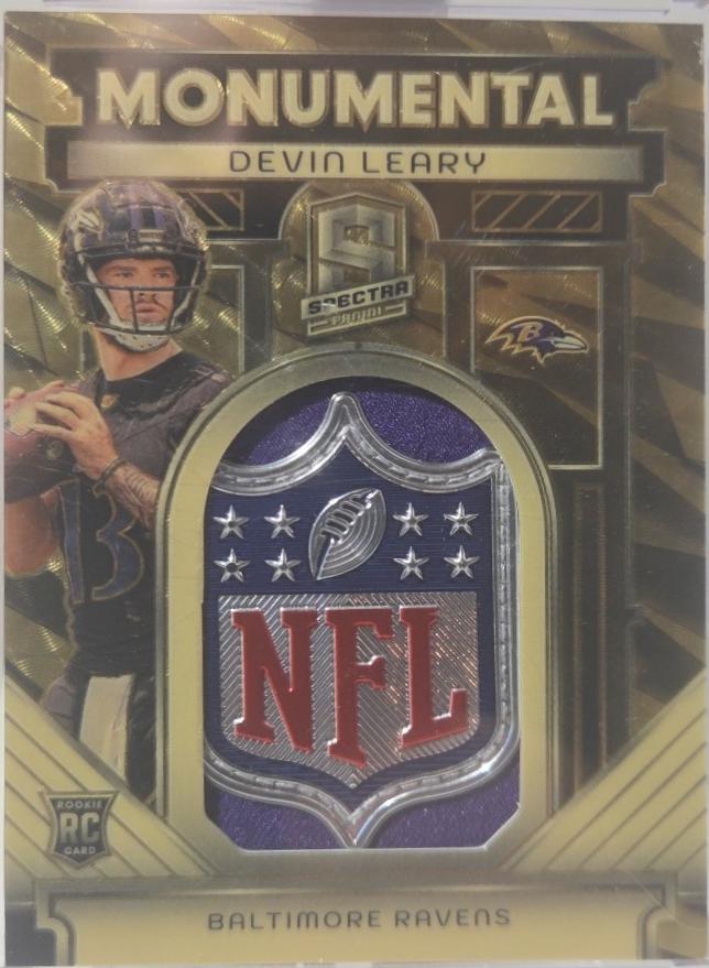 Devin Leary [NFL Shield Laundry Tags Gold] #MM-DLY