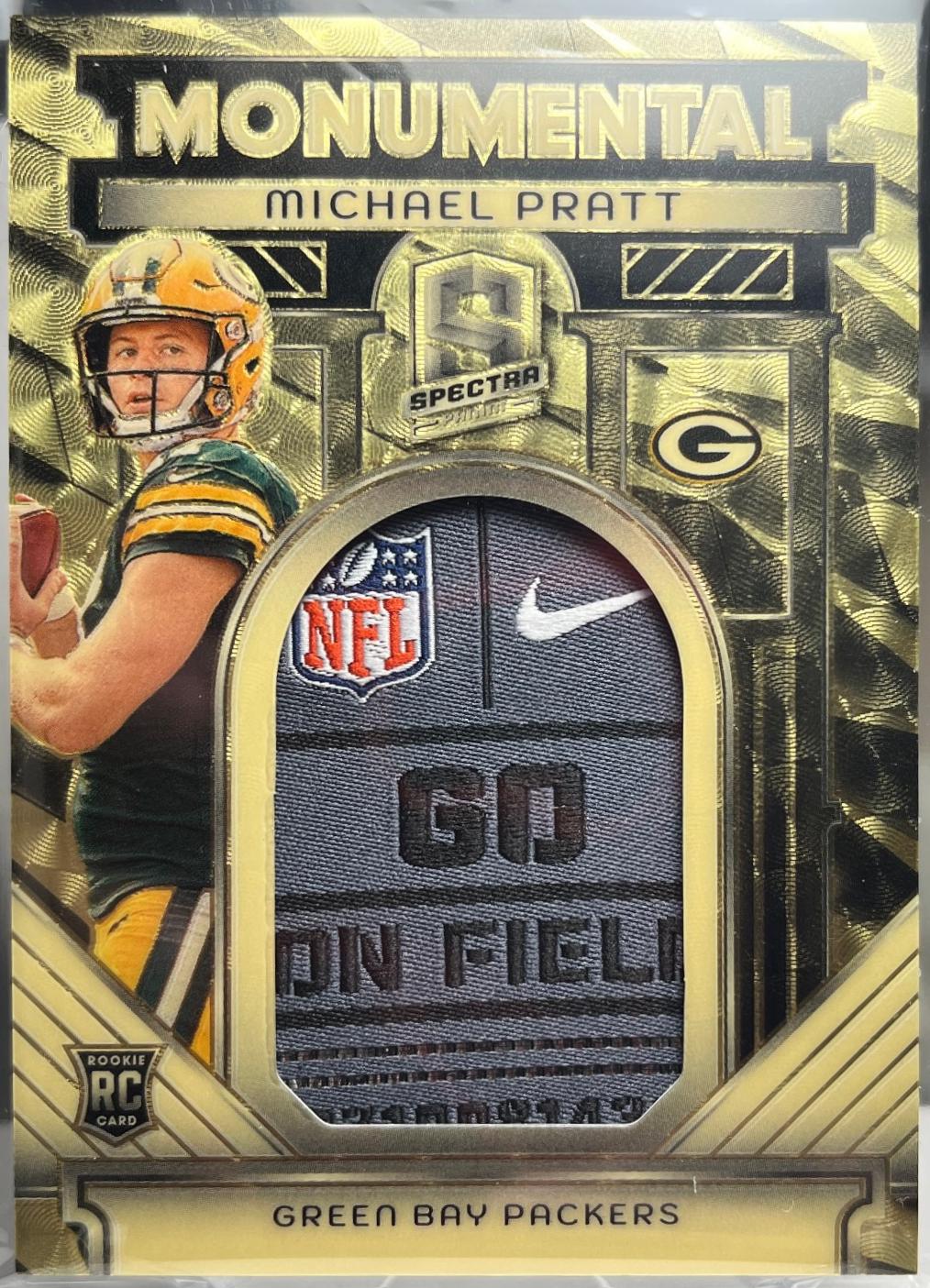 Michael Pratt [Nike Swoosh Laundry Tags Gold] #MM-MPT